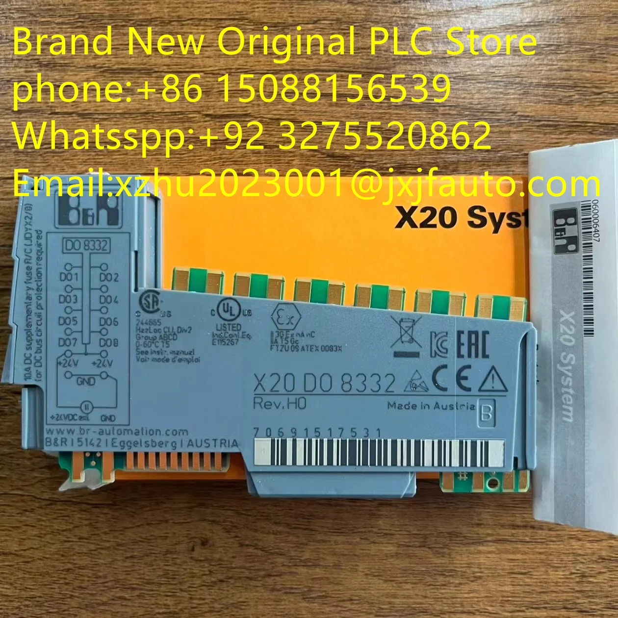 

X20DO8332， X20DO8332-1，new， original ，in stock 100% ，new