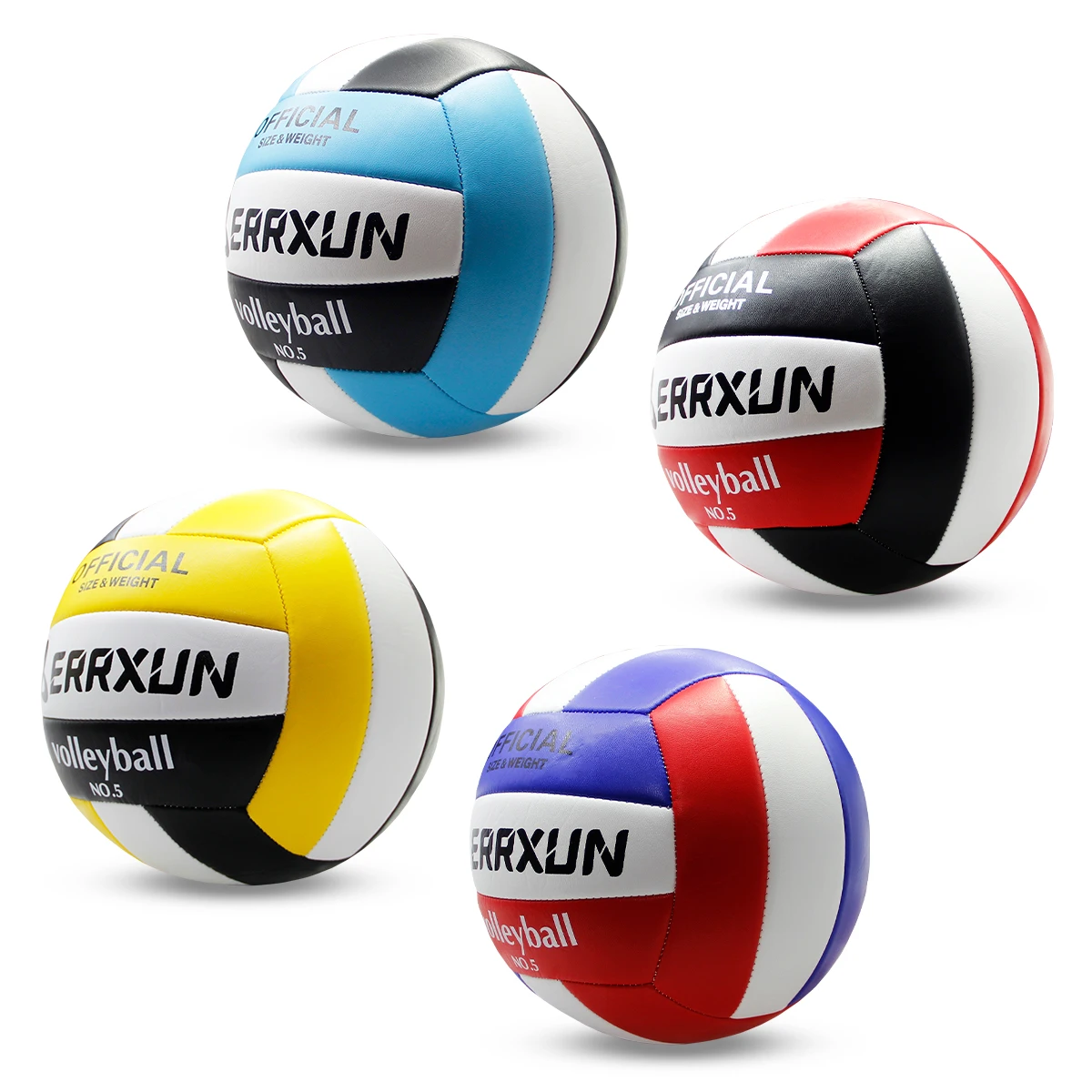 1 piece of classic durable plus type machine sewn No. 5 volleyball, the best sports companion for adults/beginners.