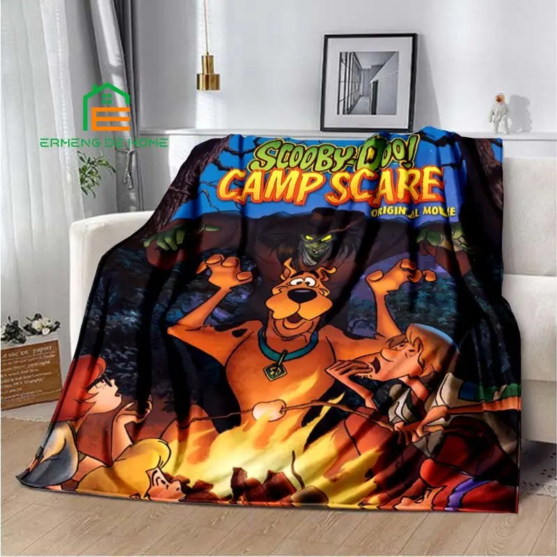 Cartoon Scooby Pattern Throw Blanket Warm Blanket for Home, Picnic, Travel,  Office,Plane for Adults, Kids, Elderly 5 Sizes - AliExpress