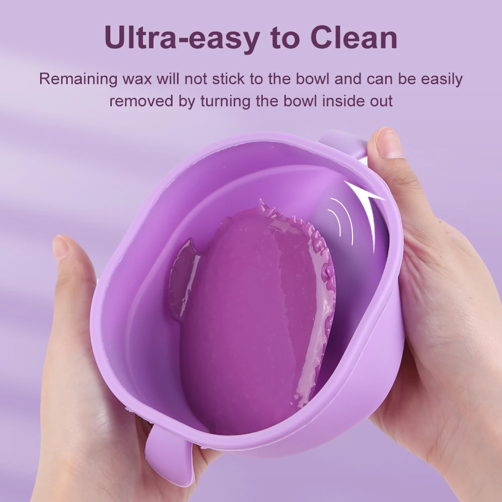 Silicone Wax Warmer Foldable Wax Heater 100W Electric Hot Warmer Machine 400ml Hair Removal Machine for Men Women