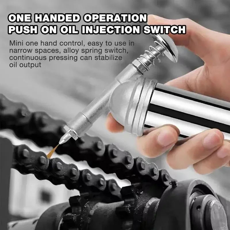 Mini Grease Guns Car Mini Grease Injector Precision Injector 1000 PSI Oil for Garages Workshops Maintenance Work