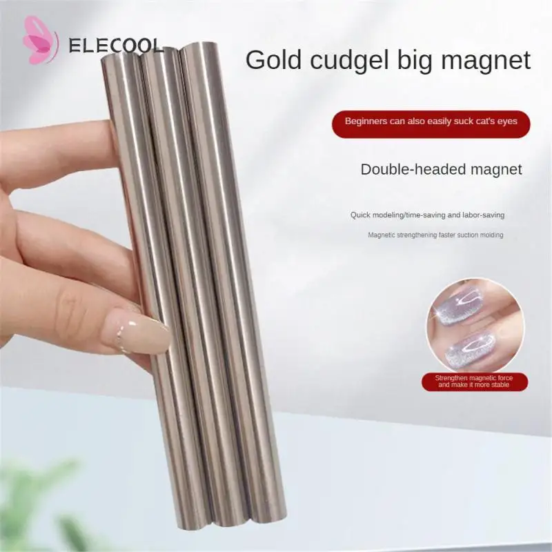 Magnetic Nail Art Tools Cat Eye Nail Tool Magnetic Nail Tools Magnetic Nail Pen Multifunction Double-ended Nail Magnet Magnet Manicure Large Cylindrical Nail Art Health & Beauty Cat Eye Polish