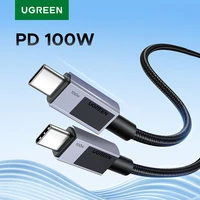 UGREEN USB Type C Cable PD100W Fast Charging Cable for iPhone 17 16 15 Samsung S25 Xiaomi USB C to USB C Cable for MacBook iPad