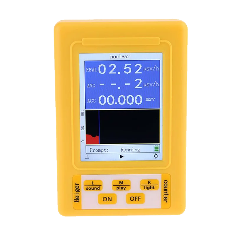 BR-9A/9B/9C BR-6 Radiation Detector Series Professional Electromagnetic Radiation Detector Dosimeter Monitor Tester