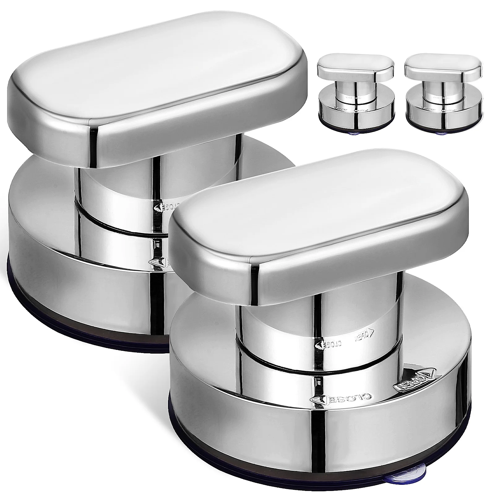 

4 Pcs Door Handle Durable Multifunction Dresser Knobs Plastic Portable Mobility