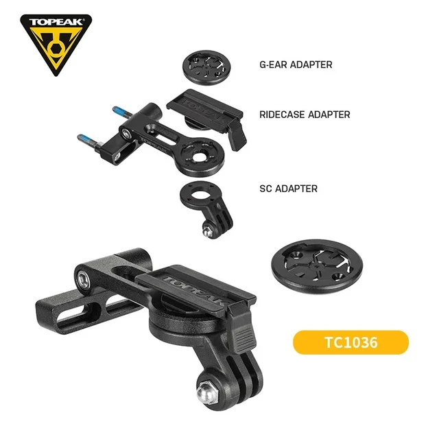 Support cintre pour montage compteur garmin/camera gopro avec