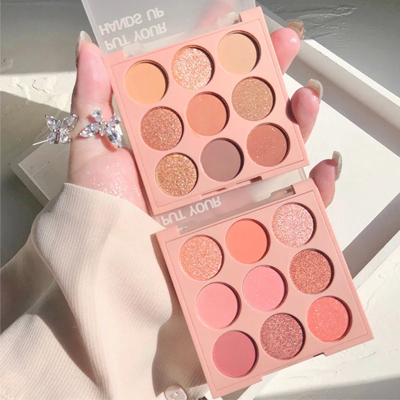 1~18 Colors Shiny Shimmer Green Eye Shadow Palette Glitter Long Lasting  Pigment Waterproof Matte Multi-color Neon Loose Powder