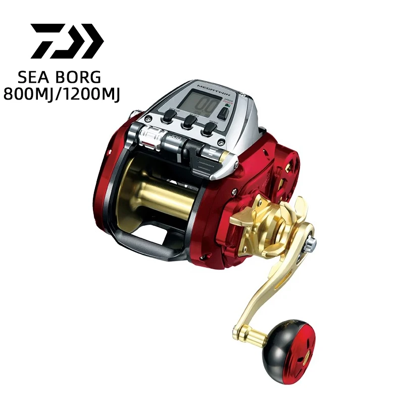 

DAIWA SEABORG 800MJ 1200MJ Fishing Reel Electric Count Wheel Drag 33kg Gear Ratio 2.9:1 Made in Japan