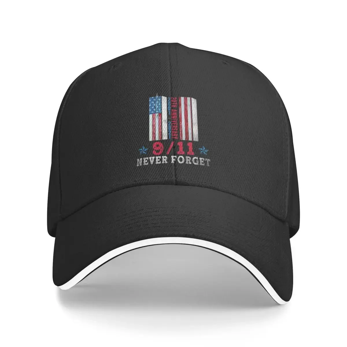 

New 20th Anniversary Of 9-11 For Proud Patriotic American Baseball Cap boonie hats cute Cap For Women Men's