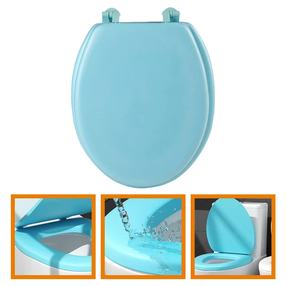 Thickened EVA Toilet Seat For Toilets Bathroom Eva Cover Washable Reusable Home Travel Use Practical Decorative Effect