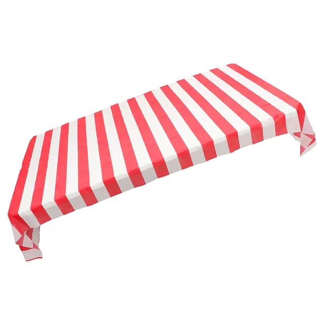 Couverture rectangulaire en plastique pour salle à manger, nappe de fête LYus, décor de banquet, coureur, accessoires de réglage de lieu, faveurs 3
