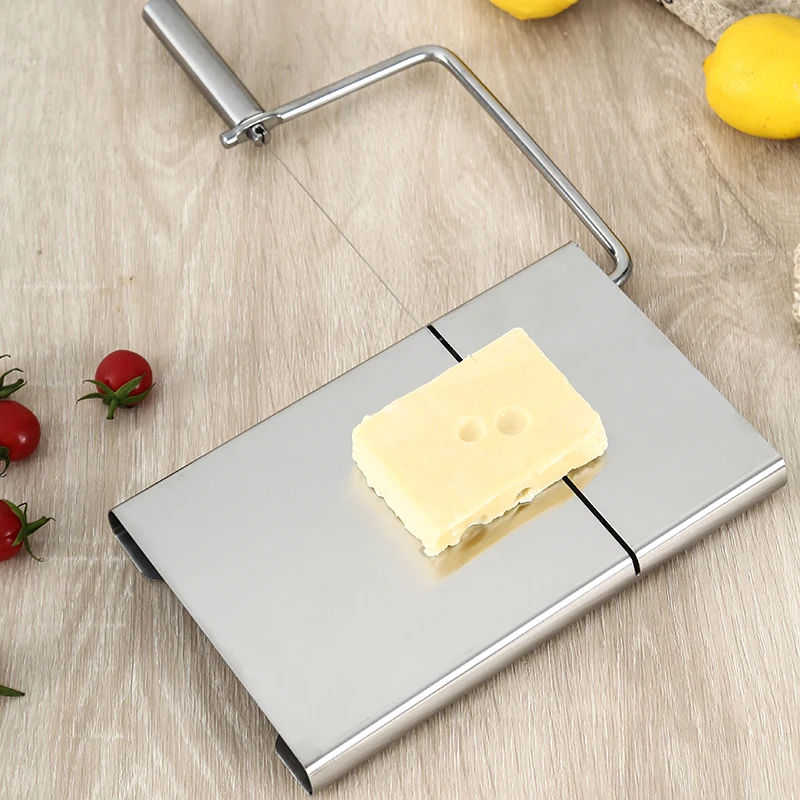 Graduated Stainless Steel Multifunctional Cheese Slicer Sausage Ham Cheese Cheese Cutting Kitchen Baking Tool