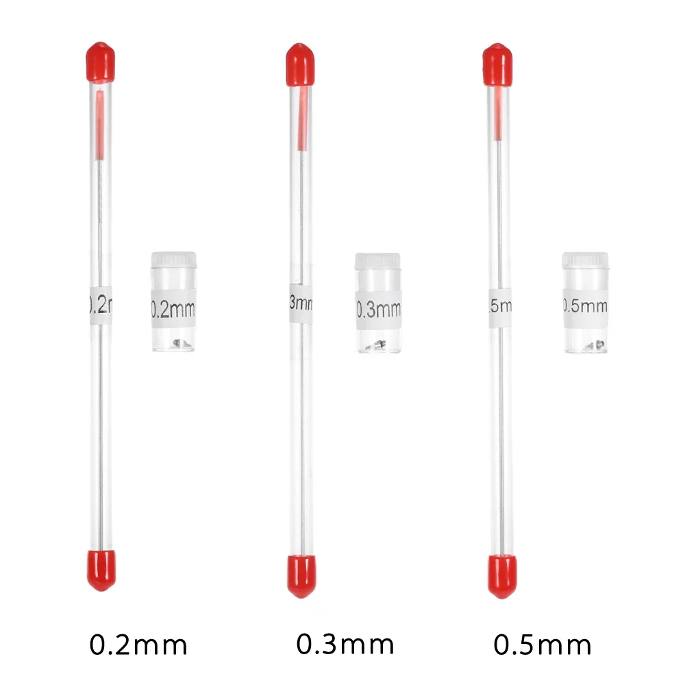 Airbrush Düsenzubehör 5 Stück 0,2/0,3/0,5 Mm Airbrush Nadeln Düsen Kit Für Airbrush Spritzpistolen Spritzgeräte Zubehör(0.5mm