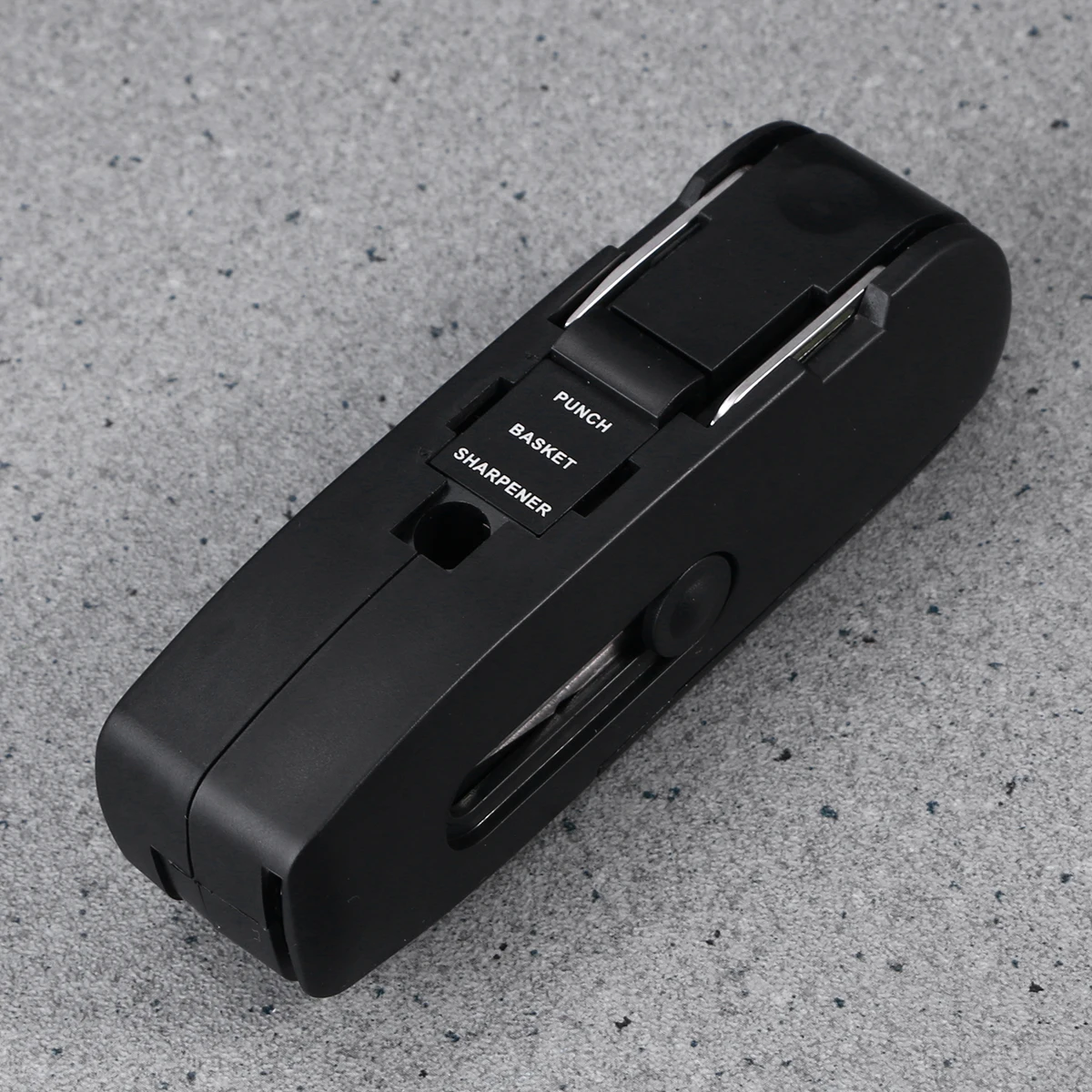 다기능 문구 도구 세트 스테인리스 가위 자 연필깎이 스테이플러 커터 드라이버 펀처