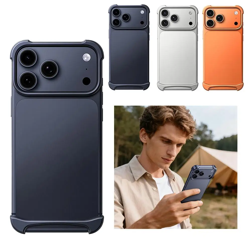 Sleek Shockproof Translucent Matte Armor Phone Case