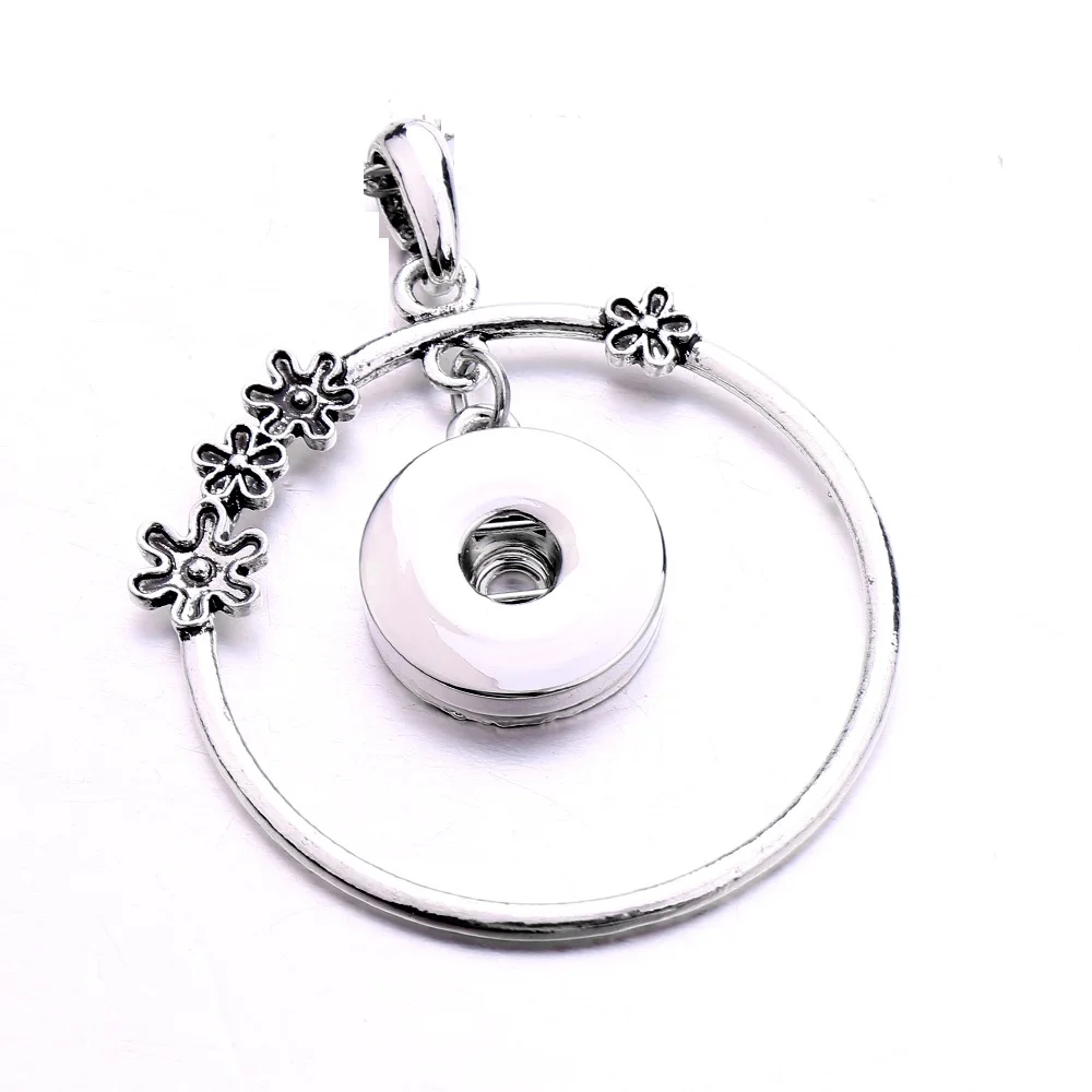 10Pcs 18mm Snap Button Hand Woven Adjustable Pu Chain Necklace Vintage Style Tortoise Heart Eye Pendant Snaps Jewelry