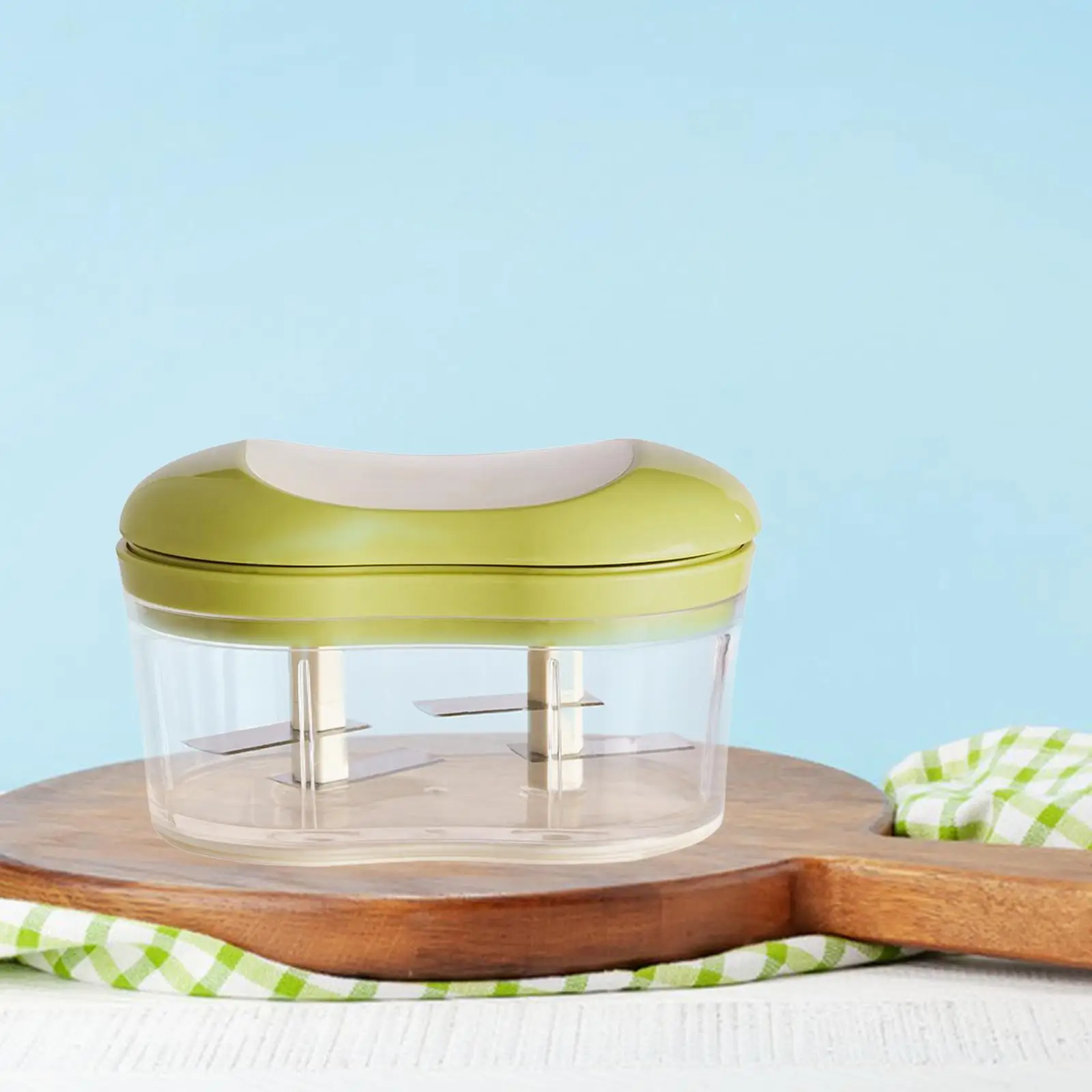 Vegetable Cutter Processors with Cover Kitchen Gadgets Portable Manual Garlic Vegetable Cutter Processors with Cover Kitchen Gadgets Portable Manual Garlic