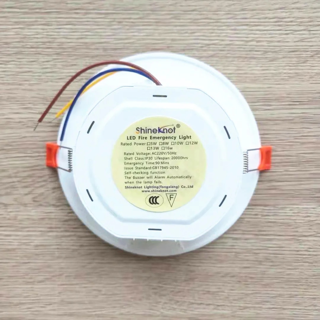 Led 비상 조명 전문 등급 내구성 AC200-240V 통 내장 배터리가 정전이 발생하면 조명이 켜집니다.