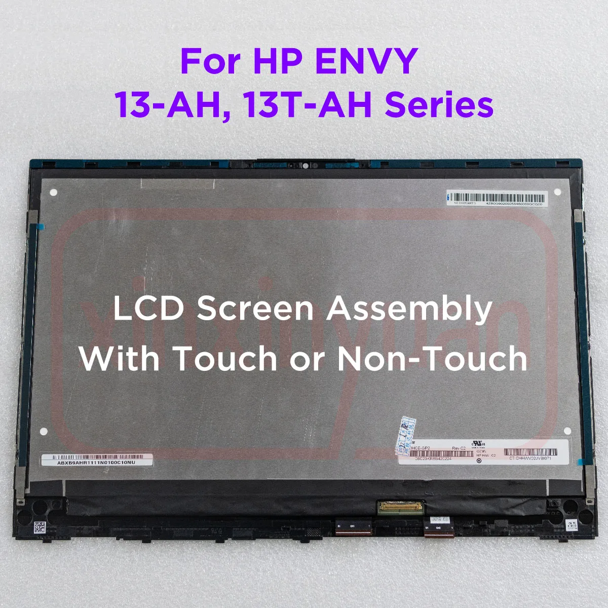 13.3 LCD Touch Screen Digitizer Assembly For HP ENVY X360 13 AH 13T