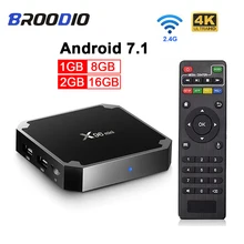 

X96 Mini TV BOX Android 7.1 Smart TV Media Player 2GB 16GB Quad Core Tvbox 2.4GHz Wifi Android TV BOX 4K X96mini Set Top Boxes