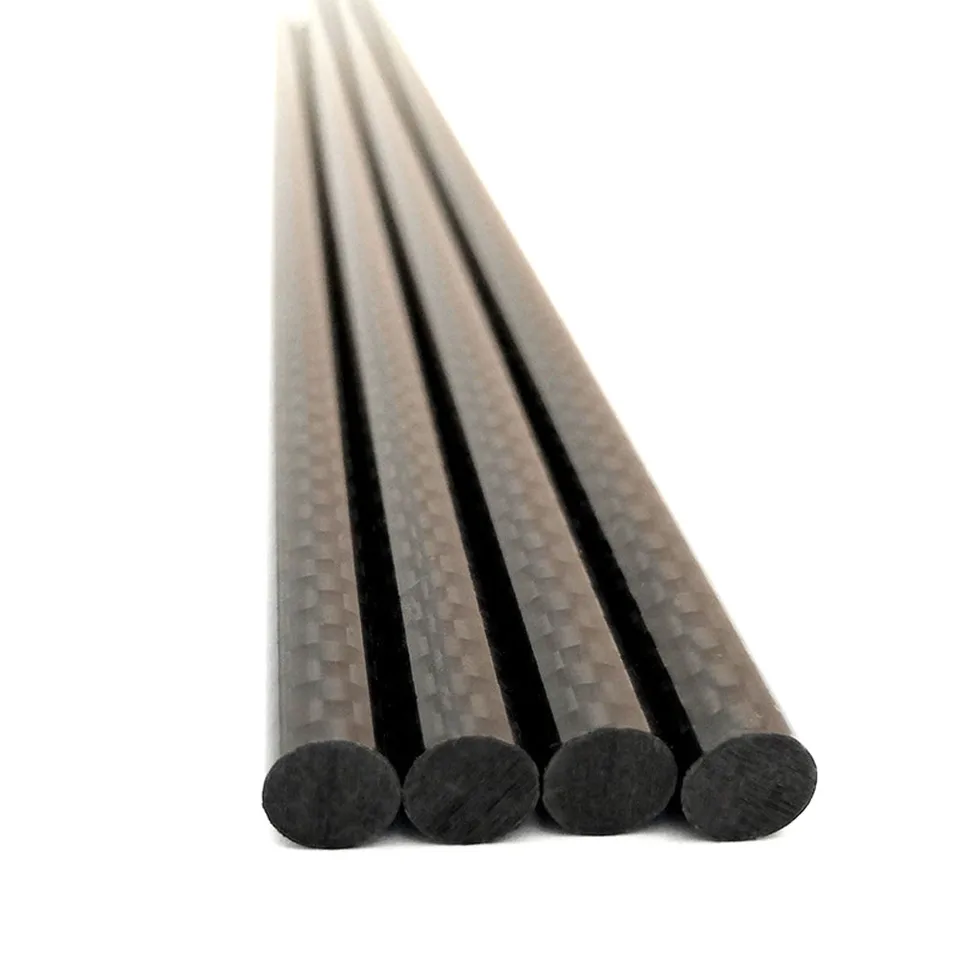 10-Pack 0.8mm Carbon Fiber Rods 400mm Length - Strong Lightweight Poles For RC Airplanes, DIY Crafts & Hobbies