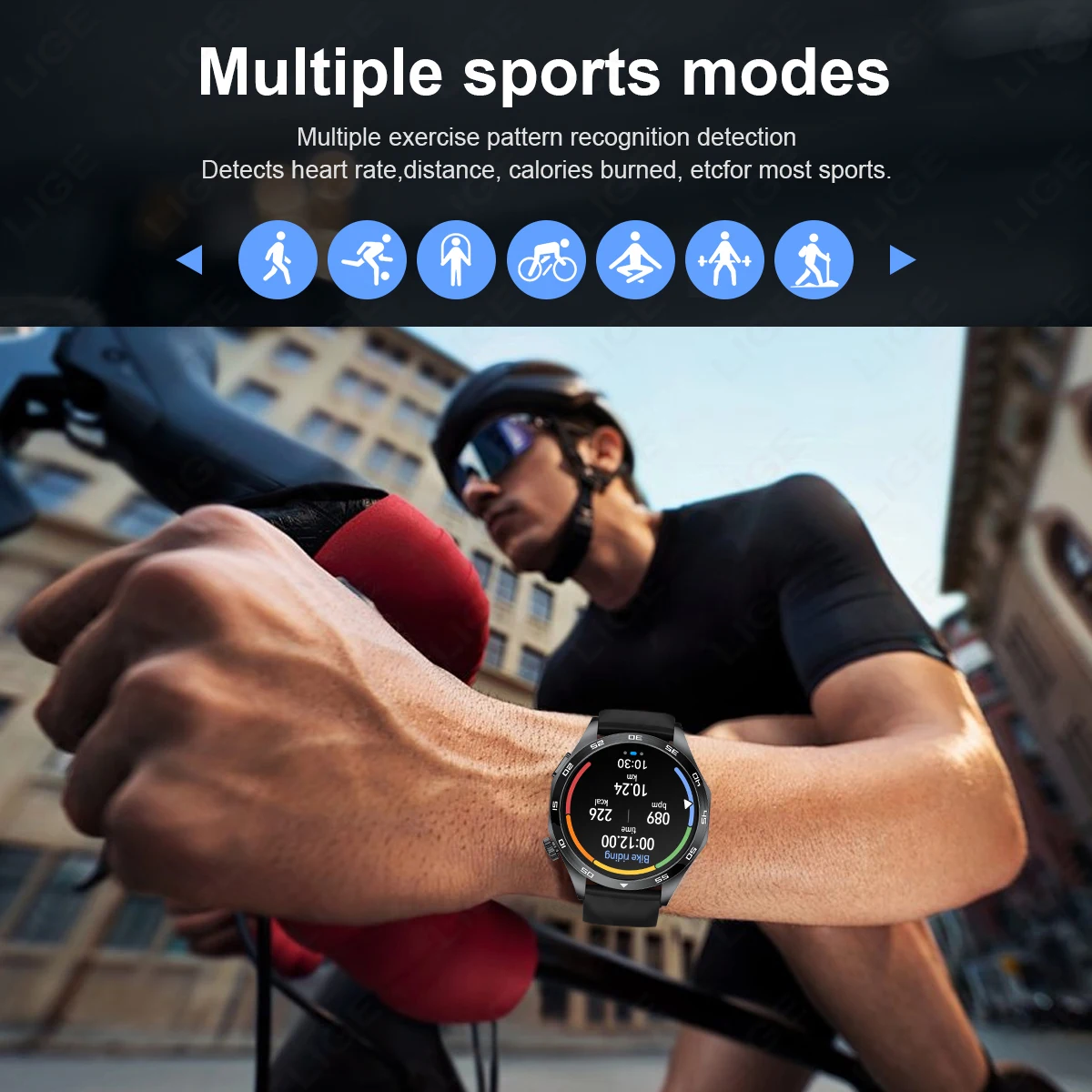 2026 Men New Smartwatch Bluetooth Call Waterproof Sports Fitness Smart Watches ECG Heart Rate Monitoring Health Smart Bracelets 5