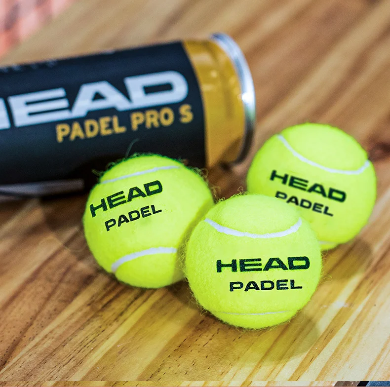 Original HEAD Padel Tennis Balls Tennis Match Training Ball 3B HEAD PADEL Rackets Balls Tenis Padel