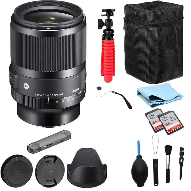 

Sigma 35mm F1.4 DG DN Art Lens Full Frame Micro Single 35mm F1.4 Lens For Sony E Mount or L mount