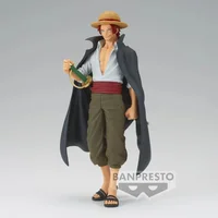 Bandai-Banpresto Anime Action Figure, One Piece DXF, The Grandline, Men, Shanks, PVC, Model Toys, Collection, Original 2