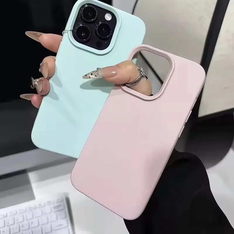 Soft Lichee Silicone Protective Phone Case - Durable Bumper Cover