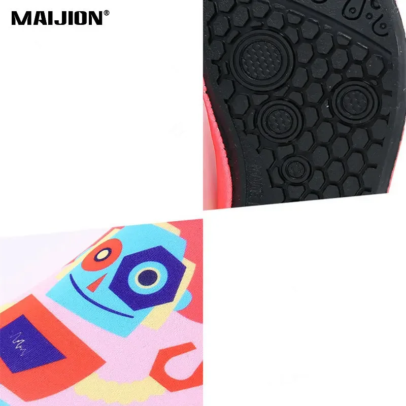 Water Shoes Aqua Shoes Barefoot Shoes Children Quick Dry Non-Slip Barefoot Beach Seaside Outdoor Comfortable Soft Surfing Swimming