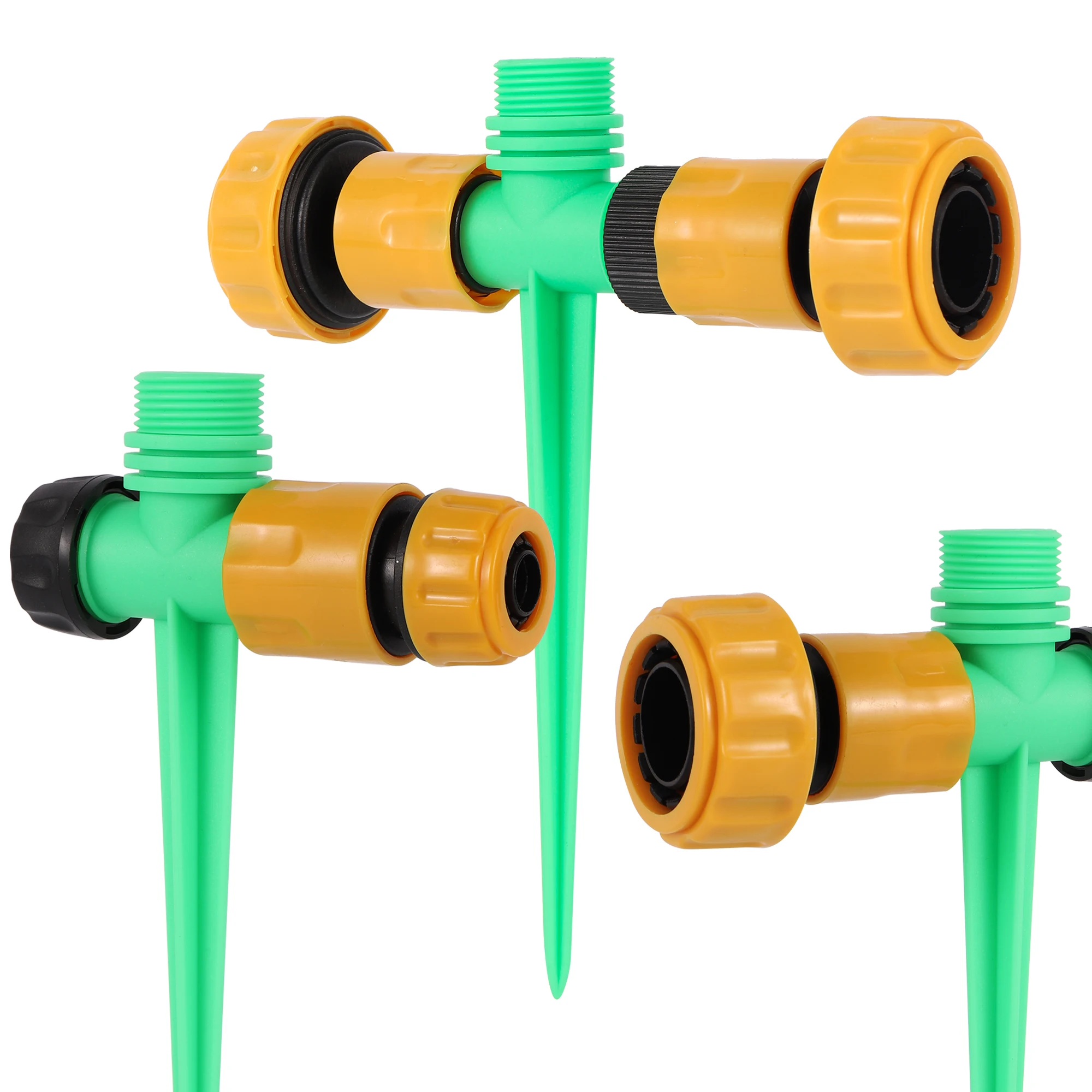 

1/2"5/8"3/4"1" Pipe Quick Connection Joint Garden Irrigation Lawn Watering Pipe Nozzle Stand for 16mm/20mm/25mm/30mmmm hose
