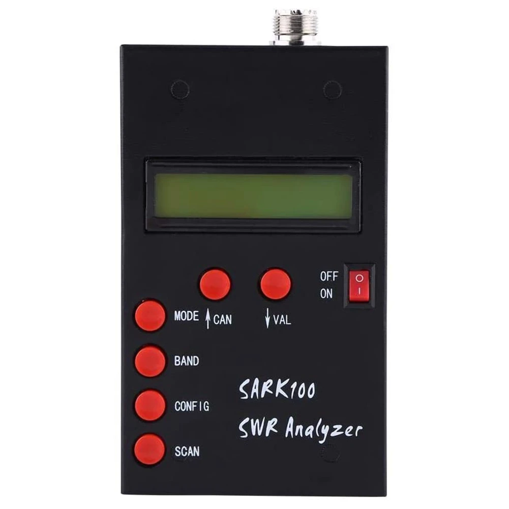 Antenna Analyzer 1-60MHz Shortwave SWR with 1.0 to 9.99 SWR Usable Measurement Range