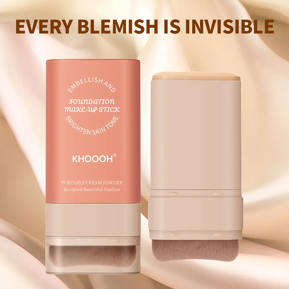 Multi-Use Matte Eraser Foundation Cream Stick Full Coverage Oil-control Face Base Flawless Concealers Stick Lasting Cosmetics 4