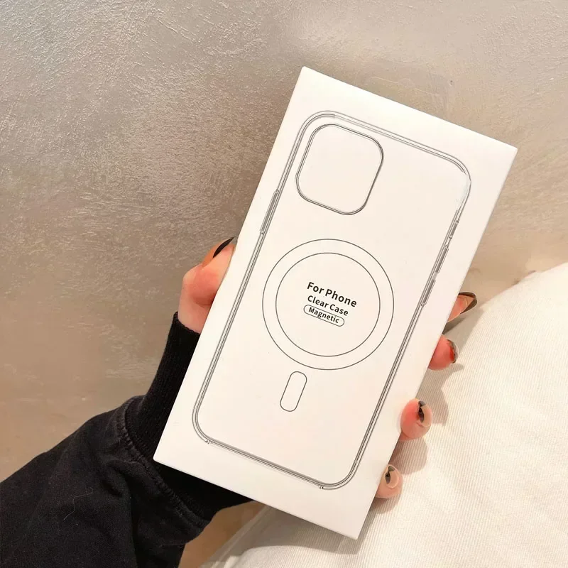 Original For Magsafe Magnetic Wireless Charging Phone Case For iPhone