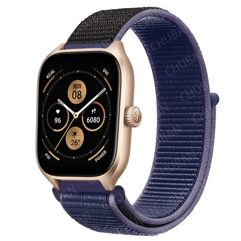Nylon Loop Sport Strap – Adjustable and Durable 20mm/22mm Bracelet