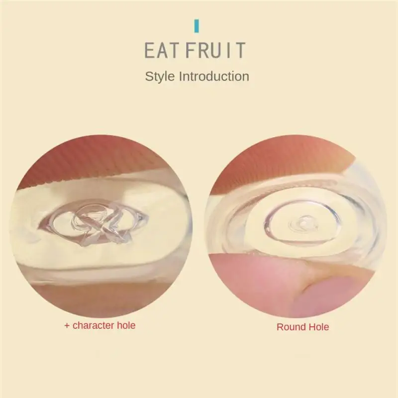 Standard Bore Nipple Food Grade Environmental Friendly Good Elasticity Baby Pacifier Silica Gel Safety High Toughness Nipple