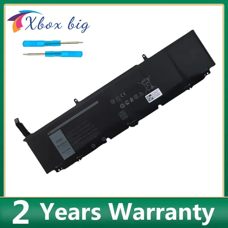 

11.4V 97Wh XG4K6 01RR3 F8CPG 0F8CPG Laptop Battery For Dell XPS 17 9700 9710 Precision 5750 03324J Notebook