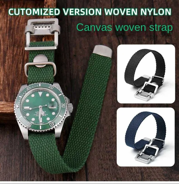 Cinturino In Nylon Premium 20mm 22mm Cinturino Per Cintura Di - Foto 12