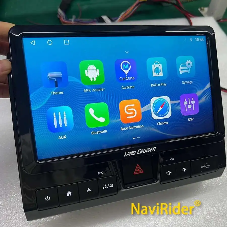 トヨタ用マルチメディアカーラジオ,ステレオ,GPS付き,wifi,Android 13