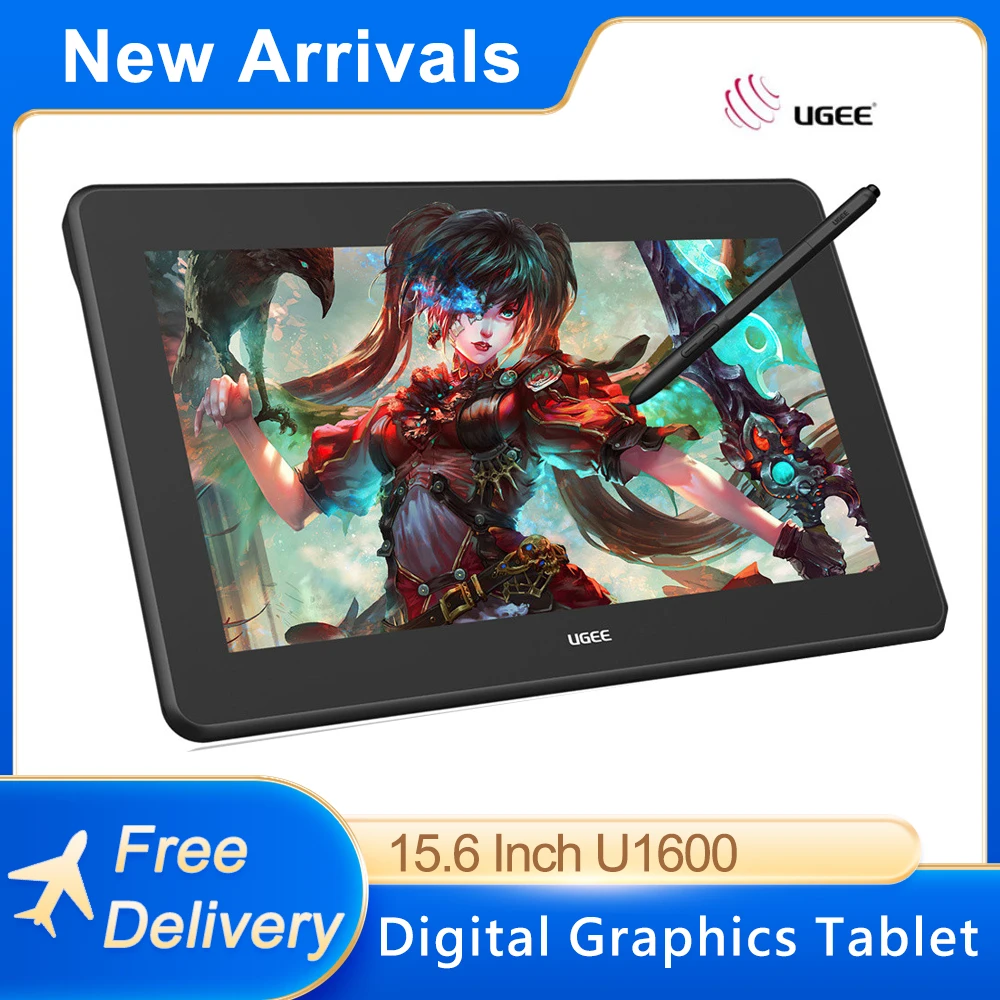 液晶ペンタブレット UGEE HK1560