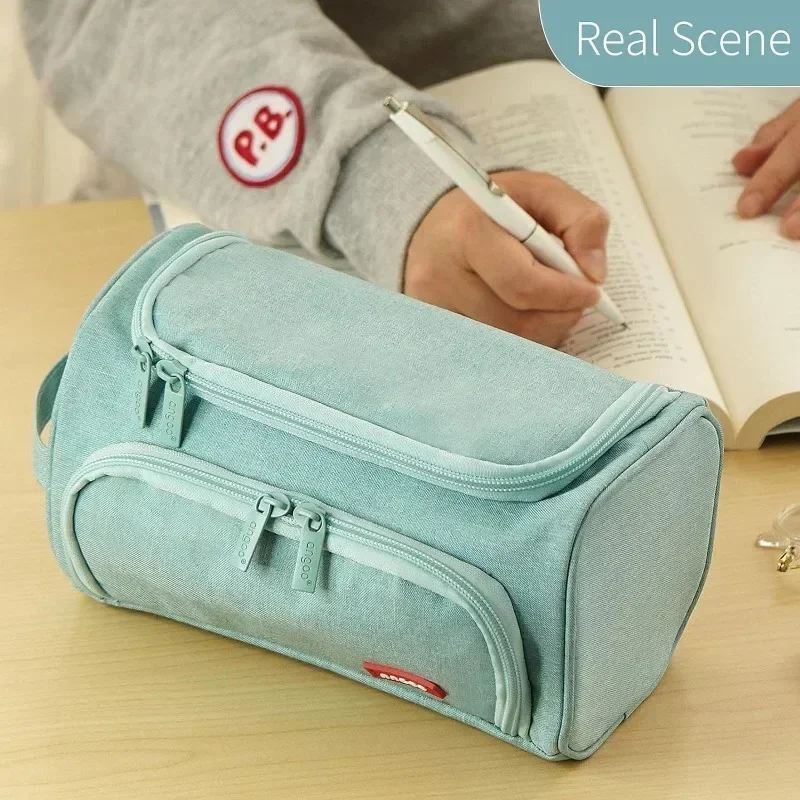 Pencil cases stationery box Big Pencil Case Pencil Box Storage Bag Large Capacity for Boy Girl Kid's Gift Kawaii Pensil Case School Stationery