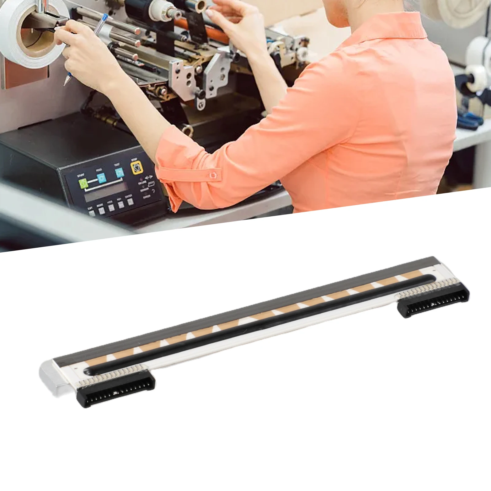 

1 шт. термопечатающая головка, Термочувствительная головка для принтера Zebra GK420D GX420D ZP450, термопечатающая головка 105934-037