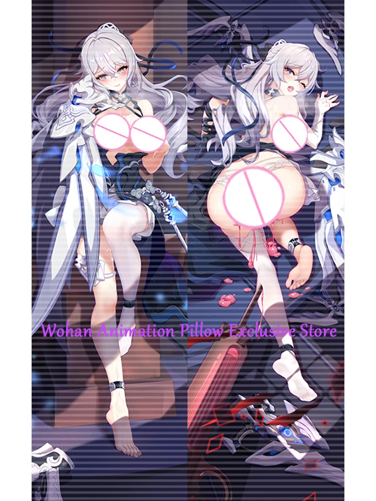 

Dakimakura Anime Pillow Cover Bronya Zaychik Double Sided Print 2-Side Print Pillowcase Body Decoration