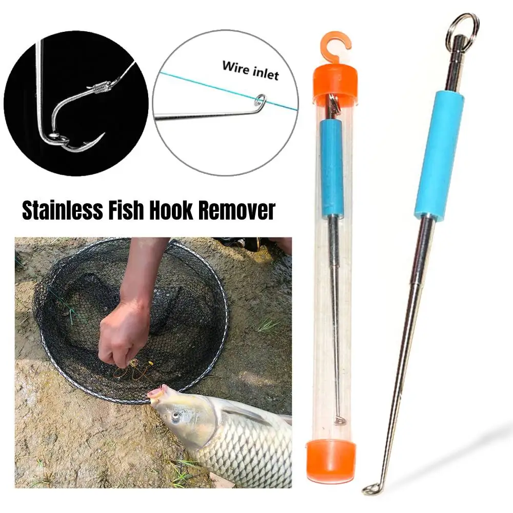 New Stainless Fish Hook Remover Extractor Tool For Fishing Safety