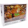 38*26cm Adults 1000 Pieces Paper Jigsaw Puzzles Puppy Gathering Cute Animals Paintings Stress Reducing Toys Christmas Gifts 1