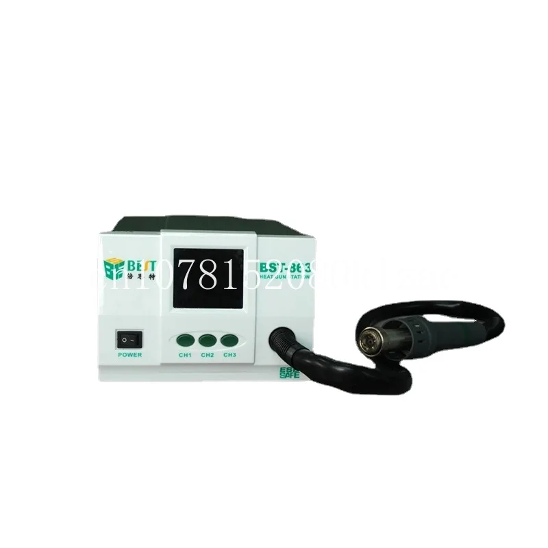 

BST-863 Digital Display LCD Touch Thermostat Constant Temperature Hot Air Gun Desoldering Station Anti-static Welding Station