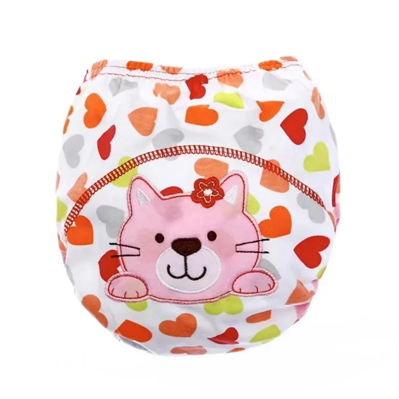 4pc/Lot Pink Series Waterproof Baby Girls Potty Training Pant Infant Underwear Panties Newborn Underclothing size 90