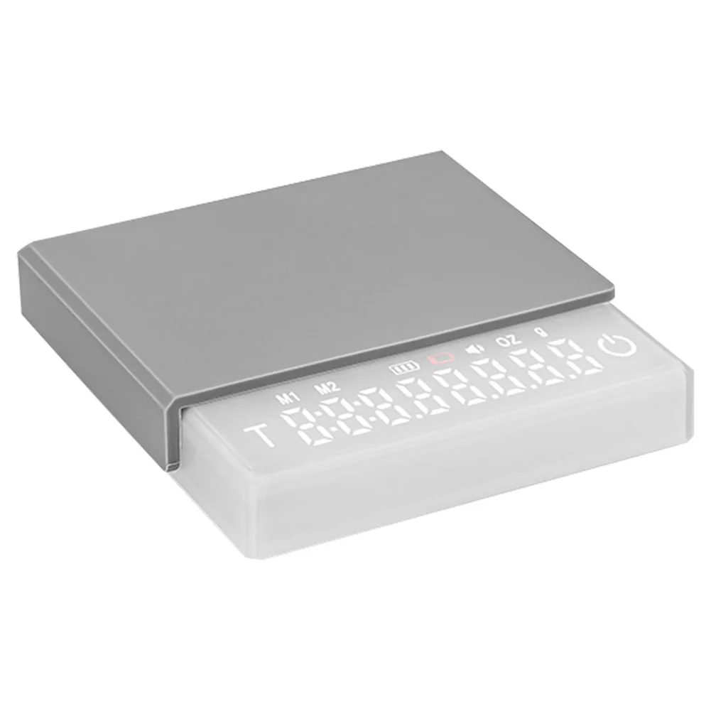 주방 커피 체중계 고정밀 드립 에스프레소 체중계, USB 충전 터치 센서, 홈 바리스타 액세서리, 0.1g