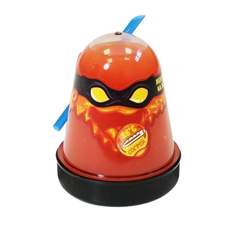 Слайм Slime &quotNinja&quot красный меняет цвет на желтый 130г | Игрушки и хобби